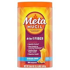 Metamucil Sugar-Free Fiber Powder, Orange Flavor