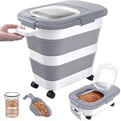 DDMOMMY Airtight Collapsible Pet Food Container