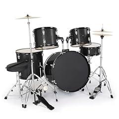 Ktaxon Adult Full-Size Drum Set Black