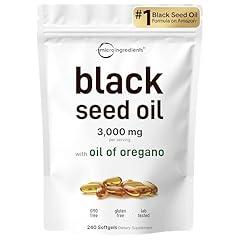Micro Ingredients Black Seed Oil Softgels