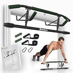 KAKICLAY Foldable Pull Up Bar for Doorway