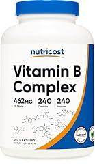 Nutricost Vitamin B Complex 460mg, 240 Count