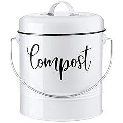DAYYET Kitchen Compost Bin, 1.3 Gallon