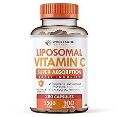 Wholesome Wellness Liposomal Vitamin C 1500mg