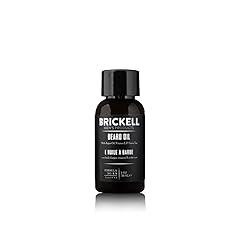 Brickell Men's Beard Oil, Natural Argan and Jojoba, 1 Ounce, Scented