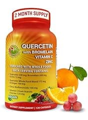 Quercetin with Bromelain and Vitamin C 1215mg