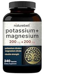 NatureBell Potassium Magnesium Supplement