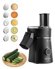 Sangcon 5-in-1 Electric Cheese & Vegetable Grater