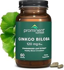 Prominent Nutrition Ginkgo Biloba 120mg Supplements