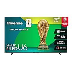 Hisense 75" U6 Series 4K Smart TV