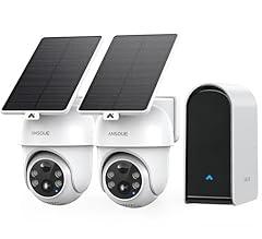 ANSQUE Solar Wireless Outdoor Security Camera Kit