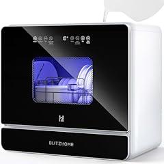 BlitzHome Mini Countertop Dishwasher