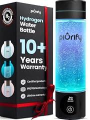 PIURIFY Hydrogen Water Bottle Black