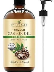 Handcraft Blends Organic Castor Oil 16 Fl Oz