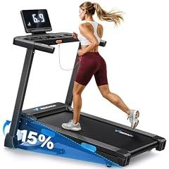 MERACH Foldable Treadmill Auto Incline