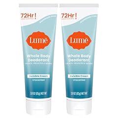 Lume Whole Body Deodorant Invisible Cream Pack