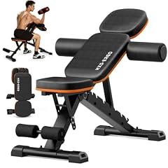 Adjustable Foldable Weight Bench for Home Gym