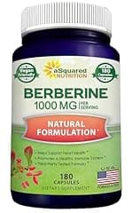 aSquared Nutrition Pure Berberine 1000mg Supplement