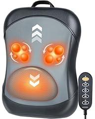 Musugy Shiatsu Rolling Back Massager with Heat