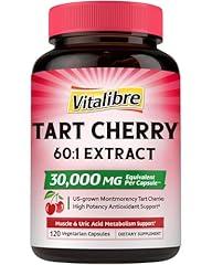 Vitalibre Tart Cherry Extract, 500 mg, 120 Vegan