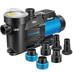 VIVOHOME Pool Pump 1.5HP with Timer