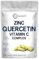 Micro Ingredients Quercetin Vitamin C Zinc Immune Support