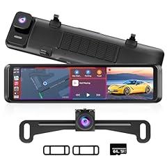 Boscamplus 4K Rear View Mirror Dash Cam