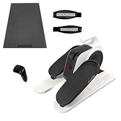 Ellipse One Non-Slip Exercise Mat with Foot Straps