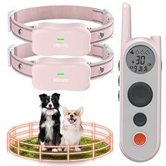 Htcuto Wireless Dog Fence System with Collars