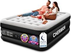 CHERIMOR Queen Air Mattress with Built-in Pump