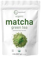 Organic Matcha Green Tea Powder, 2 Pound