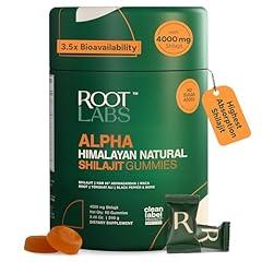 ROOT LABS Alpha Shilajit Gummies