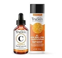 TruSkin Vitamin C Serum & Liquid Exfoliant Duo