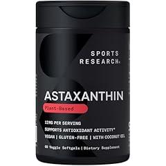 Sports Research Triple Strength Vegan Astaxanthin Supplement