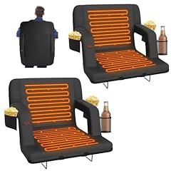 Suteck Heated Stadium Seat with Backrest