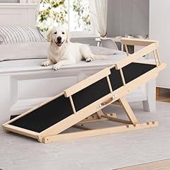 Chuiendi Adjustable Dog Ramp with Safety Rails