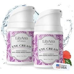 LilyAna Naturals Eye Cream, Anti Aging, 2-Pack