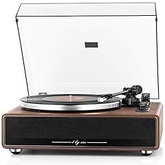 1 by ONE High Fidelity Turntable with Speakers
