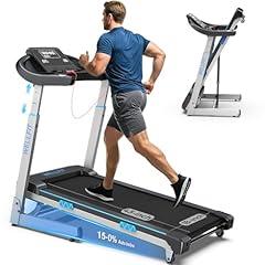 WELLFIT 4.0HP Foldable Treadmill with Auto Incline