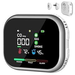 Carbon Monoxide & Gas Detector with Backup