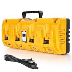 YETOKING DCB104 Dewalt Battery Charger Station