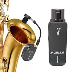 STRICH Wireless Saxophone Microphone Transmitter Receiver