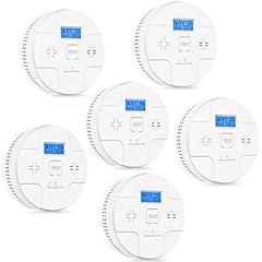 ARIKON Smoke & Carbon Monoxide Detector 6-Pack