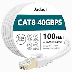 Jadaol Cat8 Ethernet Cable 100FT