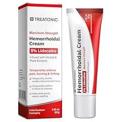 Treatonic Hemorrhoid Relief Cream with Lidocaine