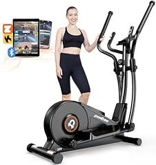 Pooboo Elliptical Exercise Machine - 400LBS Capacity
