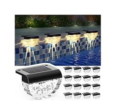 Melunar Solar Deck Lights Outdoor