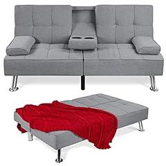 Best Choice Products Modern Folding Futon Sofa Bed
