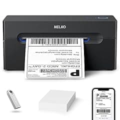 Nelko Bluetooth Thermal Shipping Label Printer