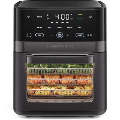 sur la table air fryer